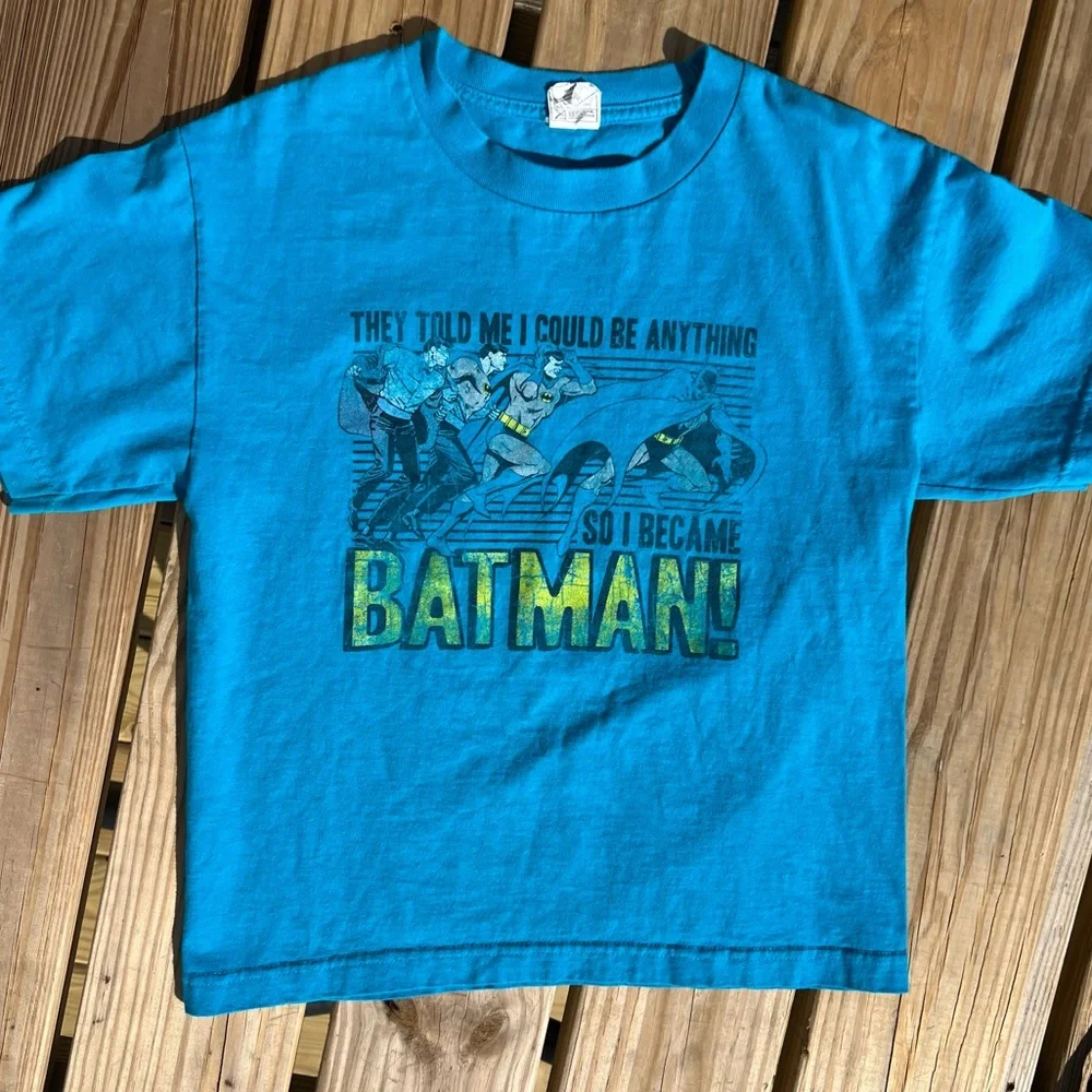 - Batman Superhero Inspire SS Tee! EUC!
